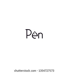 Pen logo Template