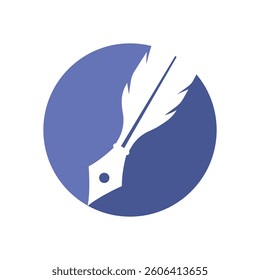 pen Logo template Vector illustration design