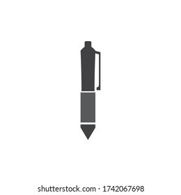 Schriftart mit einem Vorlagenvektorsymbol