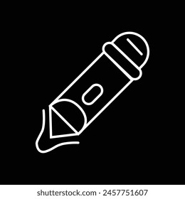 pen marker line art icon logo design template , marker minimal logo design 