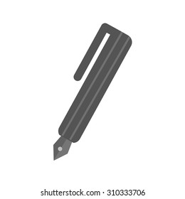 Pen, marker, pencil icon vector image. Can also be used for education, academics and science. Suitable for use on web apps, mobile apps and print media.