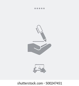 Pen - Minimal modern icon