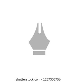 pen nib icon logo