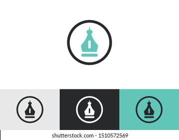 Pen nib icon symbol - vector