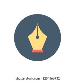 Pen Nib Vector Icon