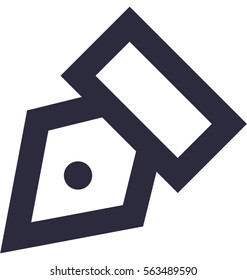 Pen Nib Vector Icon