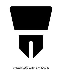 Pen Nib Vector Illustration 