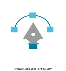 pen with nodes design image