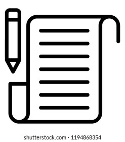 A pen on a paper represents calligraphy