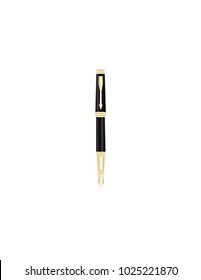 Pen on white background