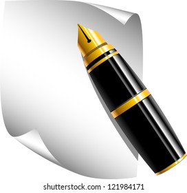 Pen and paper