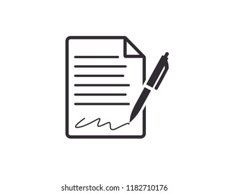 Writing Paper Pen Stock Illustrations Images Vectors