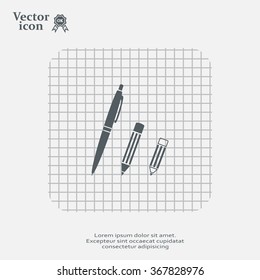 Pen and Pencil icon