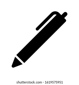 Pen and pencil icon from stationery icon set