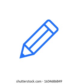 Pen, Pencil Icon Vector logo template.EPS 10.Full editable.