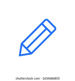 Pen, Pencil Icon Vector logo template.EPS 10.Full editable.