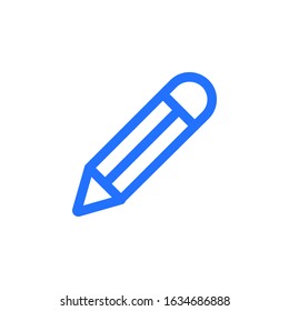 Pen, Pencil Icon Vector logo template.EPS 10.Full editable.