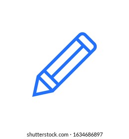 Pen, Pencil Icon Vector logo template.EPS 10.Full editable.