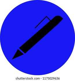 Pen and Pencil icon.Vector