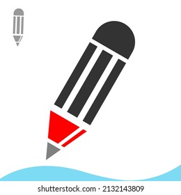 Pen Or Pencil Logo Design for your Business On White Background.