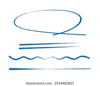 Pen and pencil material vector illustration.