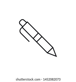 Pen Pencil School vector icon
