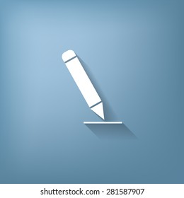 pen or pencil writing on a sheet