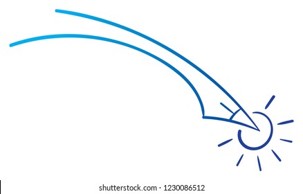 pen perspective hand drawn vector 