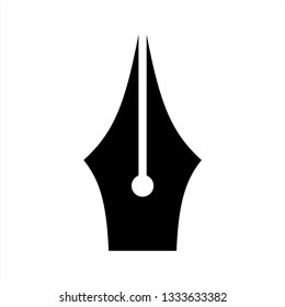 pen or pen point vector design template
