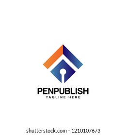 pen publish logo template