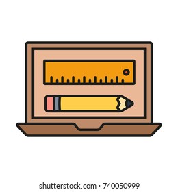 Pen and ruler