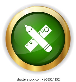 pen and ruler icon