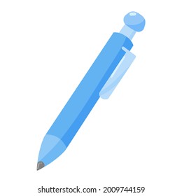 pen for school color illustration