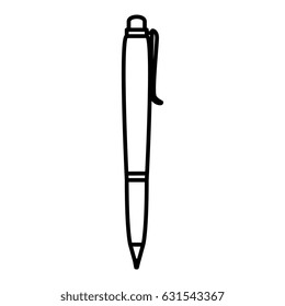 pen school isolated icon