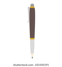pen school isolated icon