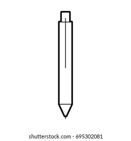 pen school isolated icon