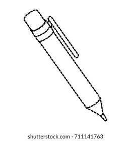 pen school isolated icon