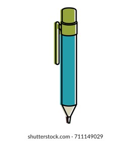 pen school isolated icon