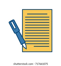 Pen for sign