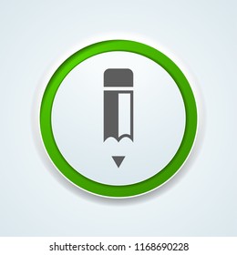 Pen Sign button illustration