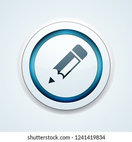 Pen Sign button illustration