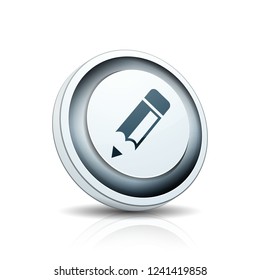 Pen Sign button illustration