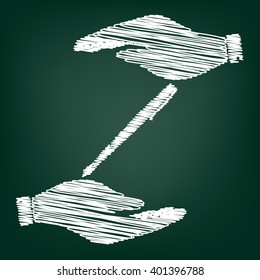 Pen sign scrible effect 