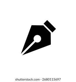 Plantilla de Vector de símbolo de pluma
