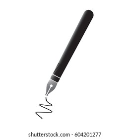 pen silhouette