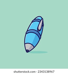 Pen simple cartoon vector illustration education tools concept icon isolated