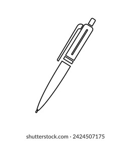 A pen is a slender writing tool, a pen uses ink to create marks on paper. Portable and versatile, it's a timeless instrument for expression and communication.