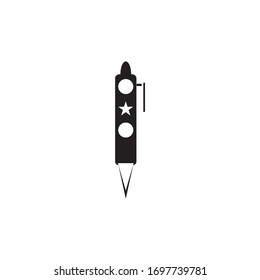 Pen Stationary Icon Design Vector illustration