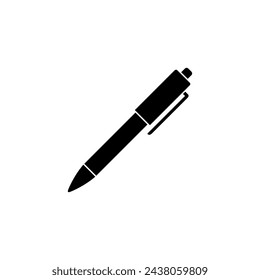 Pen Stationery Icon Vector Logo Template