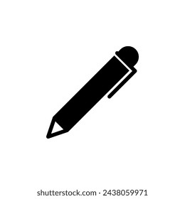 Pen Stationery Icon Vector Logo Template